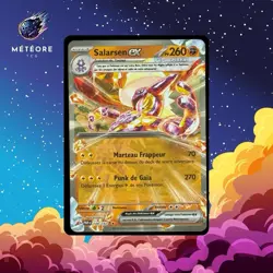 Carte Pokemon Salarsen EX 100/182 PAR Ecarlate & Violet Faille Paradoxe FR NEUF - Image 1