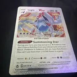 PSA 10 Gem Mint 2022 Pokemon Silver Tempest Lugia VSTAR 139/195 - Image 5