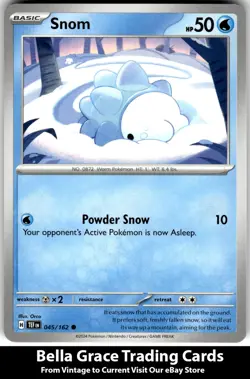 Snom #045/162 SV05: Temporal Forces Pokemon Common - Image 1
