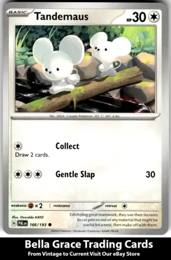 Tandemaus #166/193 SV02: Paldea Evolved Pokemon Common - Image 1