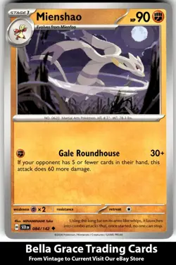Mienshao #084/142 SV07: Stellar Crown Pokemon Uncommon - Image 1