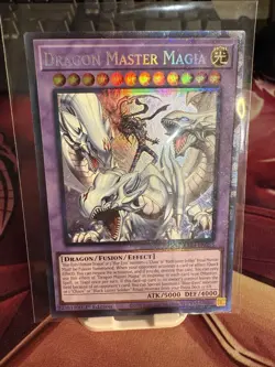Dragon Master Magia Yugioh RA04-EN55 Ultimate Rare 1st Edition (PERFECT) - Image 1