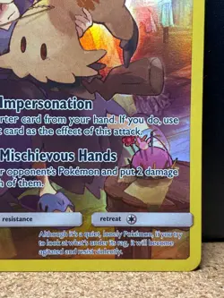 Pokemon Mimikyu Sun & Moon Cosmic Eclipse Secret Rare 245/236 NM - Image 4