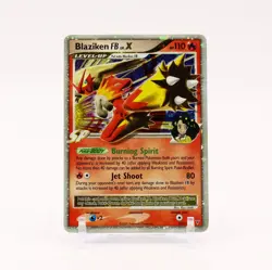 Blaziken FB Lv X 142/147 Supreme Victors Ultra Rare Holo DOUBLE SWIRL Pokemon MP - Image 1