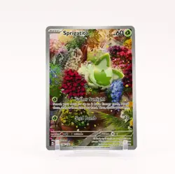 Sprigatito - 196/193 Paldea Evolved Illustration Rare Pokemon - NM/MINT - Image 1