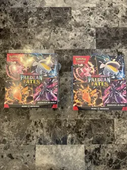 Lot of 2 Pokemon Paldean Fates Booster Bundles - Scarlet & Violet - Sealed NEW - Image 1