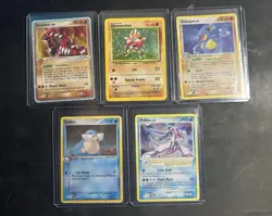 Pokemon Card Collection/lot Groudon Ex, Hitmonchan Holo, Reverse Holo, MP-HP - Image 1