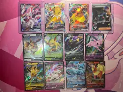 Pokemon TCG S-Chinese Gem Pack Vol 2 V and Vmax 12 Card Lot NM (WITH PENNY) - Image 1