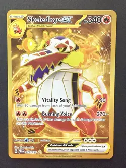 Pokemon - Skeledirge EX - Hyper Rare 272/193 - Paldea Evolved - Image 1