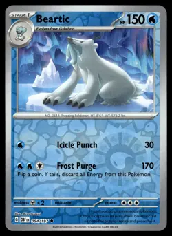 BEARTIC [FOIL] - 054/197 - OBSIDIAN FLAMES OBF POKEMON SV REVERSE - NM - Image 1