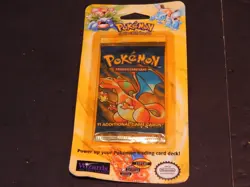 Wizards of the West Coast Factory Sealed Pokemon Sealed Blister Pack 1999 Chariz - Image 2