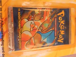 Wizards of the West Coast Factory Sealed Pokemon Sealed Blister Pack 1999 Chariz - Image 5