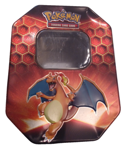 Pokemon Hidden Fates Charizard Tin Box - Empty Tin for card storage - No Packs - Image 1