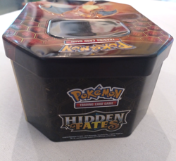 Pokemon Hidden Fates Charizard Tin Box - Empty Tin for card storage - No Packs - Image 4