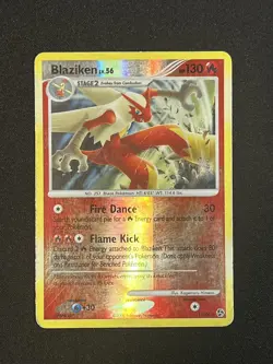 Blaziken D&P Great Encounters Reverse Holo Rare 1/106 (2008) Pokemon TCG - Image 1