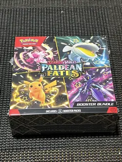 Pokemon TCG: Paldean Fates Booster Bundle SV4.5 Sealed - Image 1