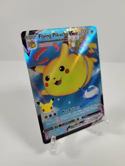 Pokemon TCG 25th Celebrations 007/025 Flying Pikachu VMAX Card Mint Rare Holo - Image 4