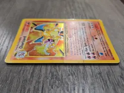 Charizard 4/102 Base Set Holo Pokemon Card Heavy Play - Image 2