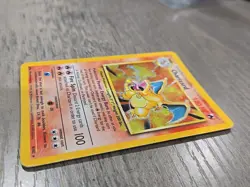 Charizard 4/102 Base Set Holo Pokemon Card Heavy Play - Image 3