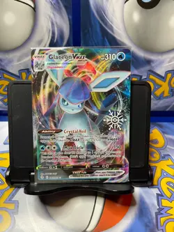 Pokemon TCG Glaceon Vmax 041/203 Stamped Promo Holiday Calendar 2023 SEALED Rare - Image 1