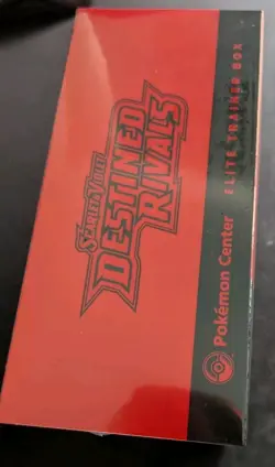Pokemon Center TCG Scarlet & Violet Destined Rivals Elite Trainer Box ETB Sealed - Image 2