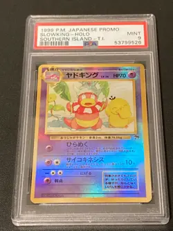 Pokemon Card Slowking Southern Islands Japanese Promo Holo PSA 9 MINT - Image 1