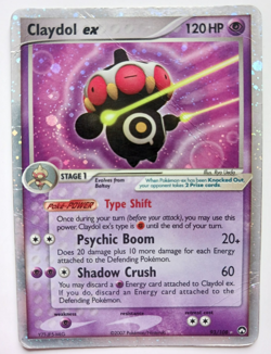Claydol ex Pokemon Card Holo Ultra Rare EX Power Keepers 93/108 Vintage HP - Image 1