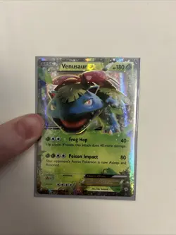 Pokemon TCG 2016 Venusaur EX 1/83 Full Art Reverse Holo Card - Image 1