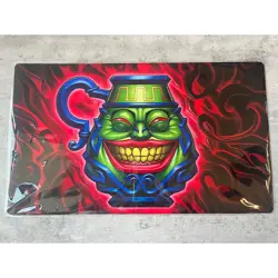 Pot of Greed Playmat TCG CCG Playmat Trading Card Game Mat Mouse Pad - Image 1
