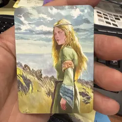 Arthurian Legends Lady Iseult Foil Sorcery Card Contested Realm - Image 2