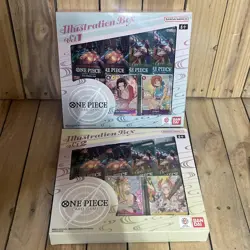One Piece Trading Card Game: Illustration Box Volume 1 & 2 New Sealed - Image 3