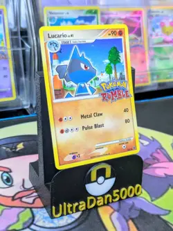 Lucario lv.41 - 12/16 - English Pokemon Rumble Card - Image 3