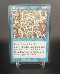 Custom Game Card-Time Spiral-LP Condition - Image 1