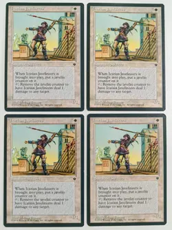 MTG | 4 x Icatian Javelineers | Fallen Empires | Magic The Gathering - Image 1