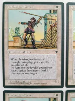 MTG | 4 x Icatian Javelineers | Fallen Empires | Magic The Gathering - Image 2