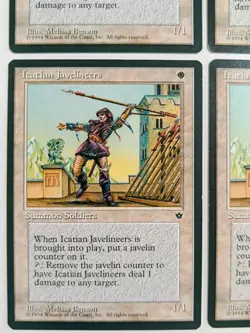 MTG | 4 x Icatian Javelineers | Fallen Empires | Magic The Gathering - Image 4