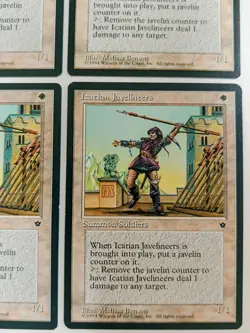 MTG | 4 x Icatian Javelineers | Fallen Empires | Magic The Gathering - Image 5