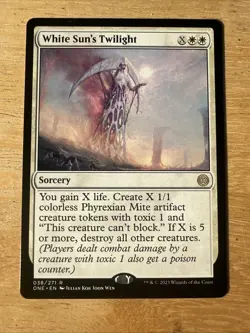 White Sun's Twilight ~ Phyrexia: All Will Be One [ NearMint ] [ Magic MTG ] - Image 1