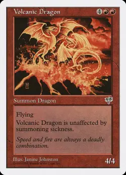 MTG - Volcanic Dragon - Anthologies - X1 - (LP) - - Image 1