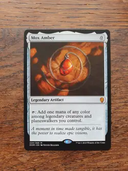 MtG - Mox Amber - Dominaria - Non Foil - Near Mint - Image 1