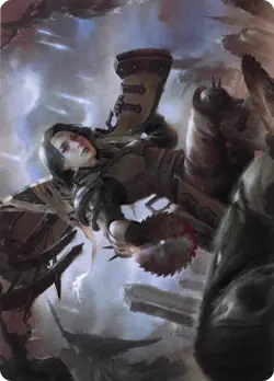 🧙Sawblade Slinger 54/81 Art Series VOW Crimson Vow MTG - Image 1