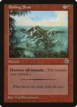 MTG - Boiling Seas - Portal - X1 - (MP) - - Image 1
