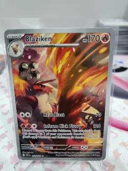 Pokemon TCG - Blaziken 192/182 - Illustration Rare - Destined Rivals - NM/M - Image 1