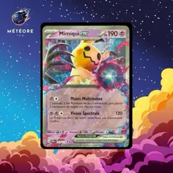 Carte Pokemon MIMIQUI Ex 069/159 Ecarlate et Violet FR - Image 1