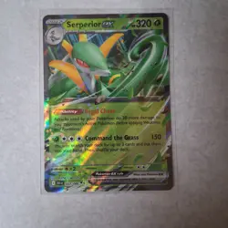 Serperior EX - Pokemon TCG Scarlet & Violet: Black Bolt - 003/086 Double Rare - Image 1