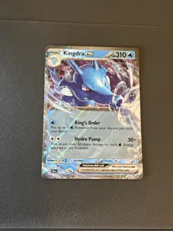 2024 Pokemon Shrouded Fable #012/064 Kingdra EX Holo Mint - Image 1