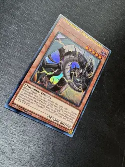 YuGiOh! Thunder Dragondark RA03 - Error Misprint Name Shift 1st Edition NM - Image 5