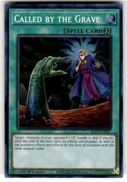 Yugioh! Called by the Grave - RA01-EN057 - Super Rare - 1st Edition Near Mint, E - Image 1