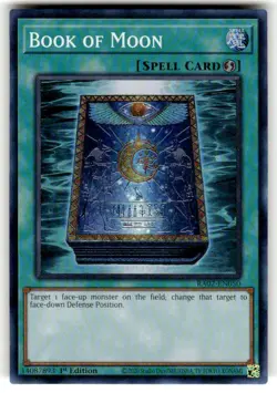 YuGiOh! - Book of Moon RA02-EN050 Super Rare 1st Edition Near Mint - Image 1