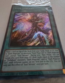 Soul Servant LDS3-EN095 Secret Rare Limited Edition YuGiOh TCG Card - Image 1